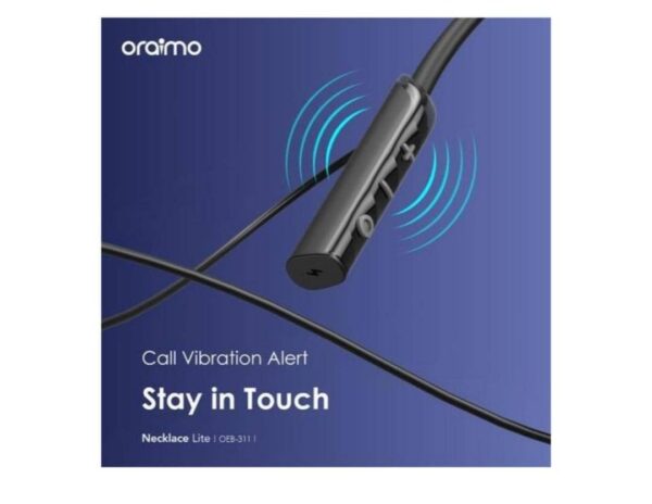 Oraimo Necklace Lite Call Vibration Wireless Headphones - Image 2